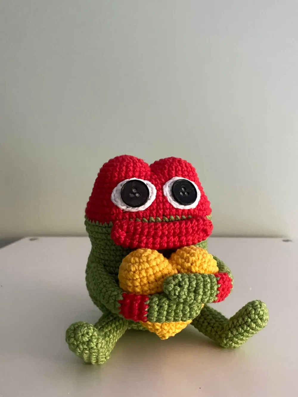 Knitted PlushPepe Raphael #2