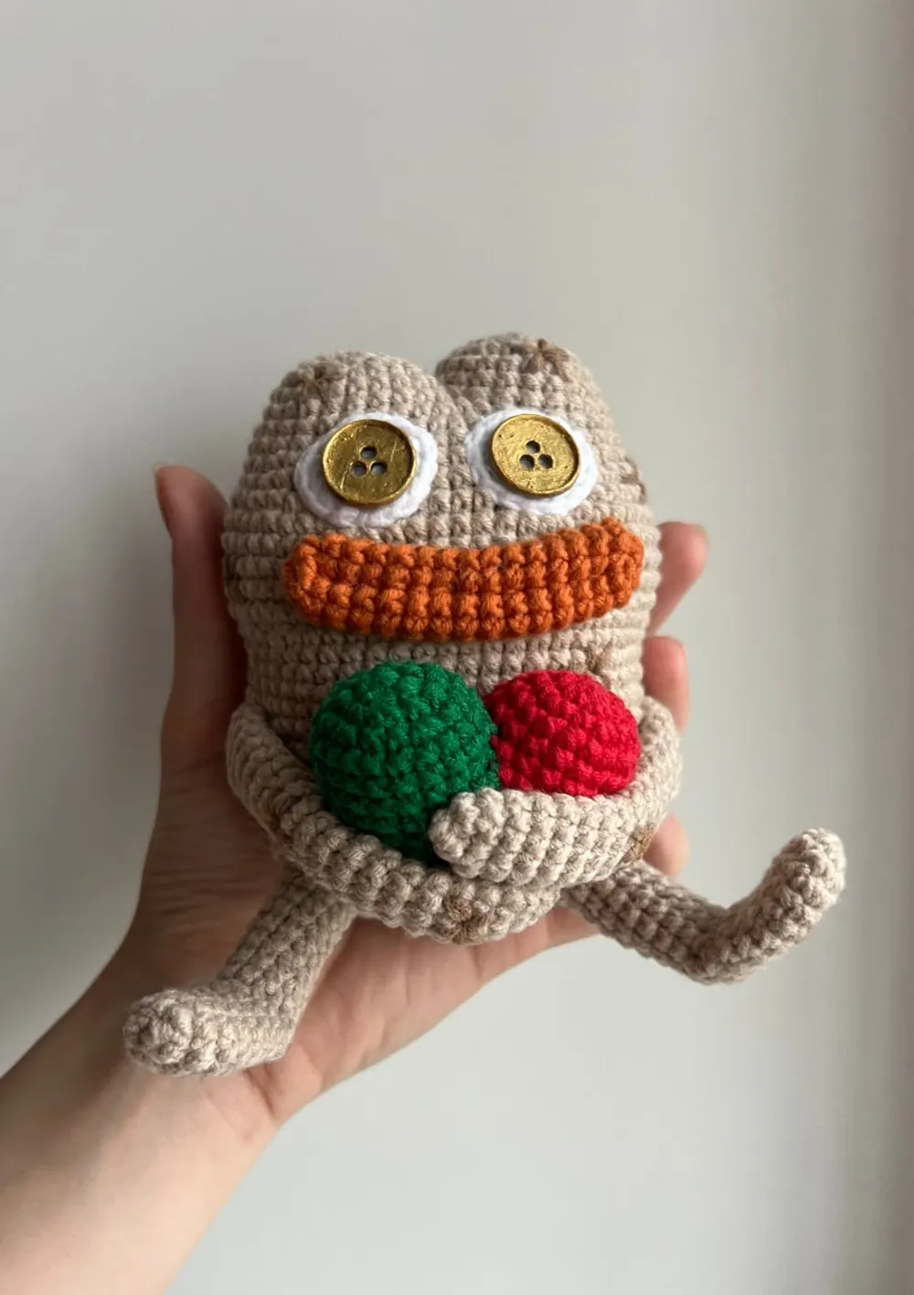 Knitted PlushPepe Gucci Leap #4